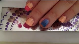 Farbverlauf mit Nagellack machen  Ombre Nails Anleitung [upl. by Riley]