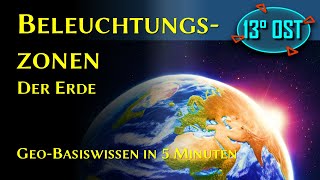 Beleuchtungszonen der Erde [upl. by Gamin]