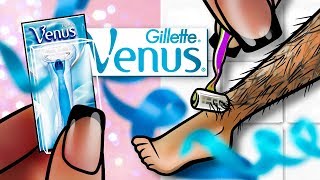 Realistic Miniature Gillette VENUS Razors For DOLLS [upl. by Mali960]