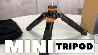 Aluminum Desktop Mini Tripod for Cameras by Bestshoot Review [upl. by Modestia]