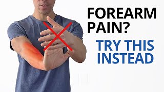 Forearm Pain STOP STRETCHING Do These 3 Exercises Instead [upl. by Remot]