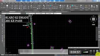 How to show Line weight in AutoCAD drawing display in UrduHindi [upl. by Eicam]