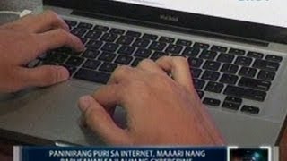 Paninirang puri sa internet maari nang parusahan sa ilalim ng Cybercrime Prevention Act of 2012 [upl. by Elleinad637]