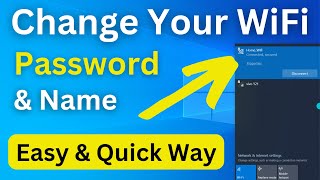 How Do I Change My TP Link Password  Change Your Wifi Name And Password  Easy Way [upl. by Pia]