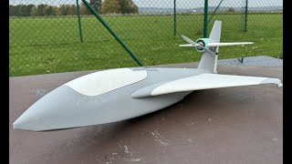 Vermax 2nd  New Motor 3D printed Prop Plane PTIKYLE [upl. by Lusar]