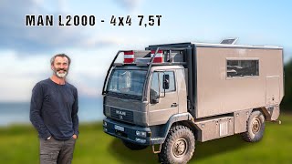 Vom GetränkeLKW zum 4x4 Expeditionsmobil in nur 3 Jahren selbst gebaut [upl. by Arihsat]