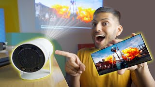 Trying Weird Things on Worlds First Smart Projector [upl. by Leeland]