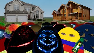 Angry Munci Family Vs Houses In Garrys Mod Park 20 [upl. by Pinkerton]