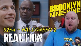 Brooklyn 99 REACTION  2x4 Halloween 2  Holt ties up the series against Peralta [upl. by Tonjes396]