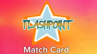 CCWR Flashpoint Matchcard [upl. by Eninaj]