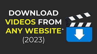 How To Download Any Video From Any Site On PC Working 2024 [upl. by Clite]