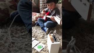 Loog Pro Electric Guitar in Action [upl. by Kcirdnekel]