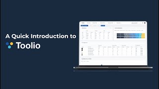 Toolio  Overview amp Demo [upl. by Anita]