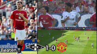 Rosenborg vs Man United  first preseason friendly Match review [upl. by Ailekahs639]