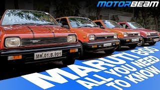 History Of Maruti 800  Indias Legendary Car  MotorBeam [upl. by Dirgis]