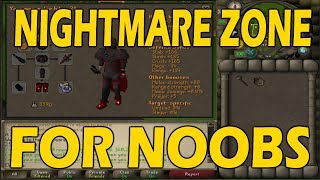 OSRS NIGHTMARE ZONE For Noobs  First Time NMZ Guide [upl. by Marianne]