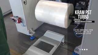 High speed stretch rewinder Kram Turbo [upl. by Rior]