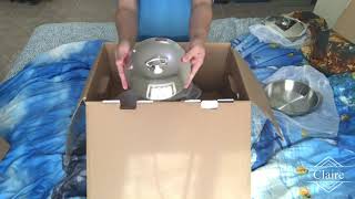 Unboxing Falez Beta Stainless Steel Cooking Ware 9piece [upl. by Annot244]