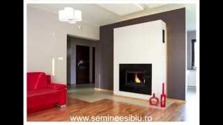 Modele Seminee  Fireplaces  Kamine Seminee pe lemn Bioseminee Semineuri Semineu [upl. by Aimet]