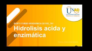 Practica 6 hidrólisis ácida y enzimática [upl. by Stimson]