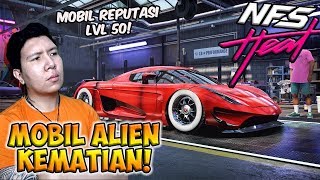 Mendapatkan Koenigsegg Mobil Reputasi Tertinggi  Need For Speed Heat [upl. by Neirol]