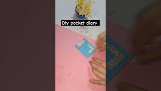 🥰 cute pocket diary diy diary diy shorts ytshorts [upl. by Aihsenat122]