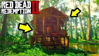 SECRET MYSTERY HOUSE IN THE SWAMP YOU DONT KNOW ABOUT in Red Dead Redemption 2 [upl. by Wanfried]