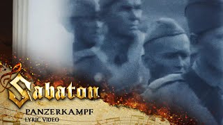 SABATON  Panzerkampf Official Lyric Video [upl. by Aisyram]