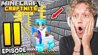 Craftnite 2 Episode 11  SECRET TUNNEL SYSTEM best idea ever [upl. by Aimahs970]