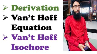 Derivation of Vant Hoff Equation  Vant Hoff Isochore  Physical Chemistry Urdu\HindiSaad Anwar [upl. by Delwyn517]