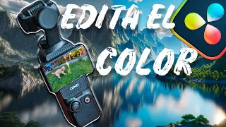 Perfil DLOGM DJI Pocket 3  Mini Pro 4  ¡EDÍTALO FÁCIL  DAVINCI RESOLVE 2024🎨 [upl. by Ailuy]