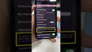 Siri not available your iPhone is not connected to the internet tenorshare ios18 shorts [upl. by Budwig13]