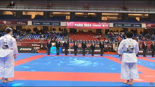 Mirisa Ohuchi vs Saeko Azuma  SemiFinal Female Kata  Paris 2024 [upl. by Schwab]