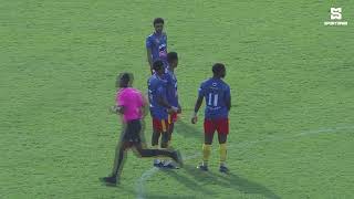 Garvey Maceo win 20 vs Cornwall College in DaCosta Cup QF matchup  CEEN TV [upl. by Idnem]