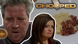 Chopped Fails Contestant Forgets an Ingredient  Chopped  Food Network [upl. by Odnomor]