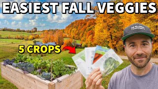 5 Easy Veggies To Plant In Fall And FORGET All Winter [upl. by Melak]