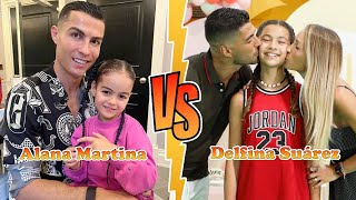 Delfina Suárez Luis Suárezs Daughter VS Alana Martina CR7s Daughter Transformation ★ 2023 [upl. by Galen]