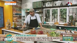 Vamo Arriba  Wraps y Clericó dos recetas para ganarle al calor [upl. by Sauncho514]