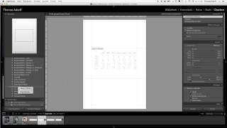Einen Jahreskalender in Lightroom erstellen [upl. by Kalman203]