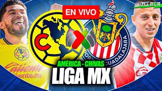 ASÍ FUE LA VICTORIA del AMÉRICA SOBRE CHIVAS en la LIGA MX ¡CLÁSICO NACIONAL [upl. by Adekam483]