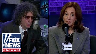 Howard Sterns stupid question to Kamala Harris [upl. by Freddie861]