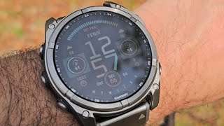 Garmin Fenix 8 Solar 51mm Day 14 AMOLED Watchface [upl. by Shepperd]