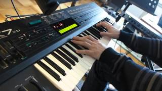 Yamaha DX7 IID Performance patches with TC Electronic M350 [upl. by Sedgewake]