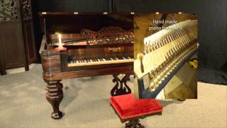 Knabe Square Grand Piano Restoration Process [upl. by Bella]