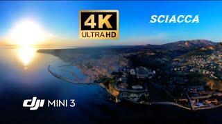 Sciacca Sicily shot on dji mini3  4K Cinematic [upl. by Che631]