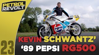 Kevin Schwantz 1989 Pepsi Suzuki RGV500  Were those 500cc GP bikes unrideable [upl. by Boar]