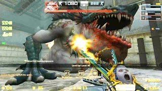 CounterStrike Nexon Zombies  Gluttony Zombie boss Fight online gameplay on Conspiracy map [upl. by Nonahs881]