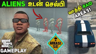 VISITING AREA 51 AND MEETING ALIENS  GTA 5 TAMIL GAMEPLAY  Games Bond [upl. by Nisay]