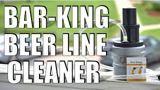 An INNOVATIVE and EASY Way to Clean Your DRAFT LINES The quotBARKINGquot BEER LINE CLEANING KIT Review [upl. by Leffen]