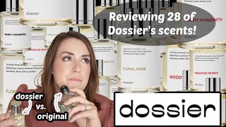 THE PERFECT AFFORDABLE PERFUME DUPESDossier Review [upl. by Lladnew]